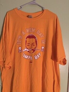 Tampa Bay Buccaneers Creamsicle T-Shirt Tom Brady It's a New Day in Tampa Bay